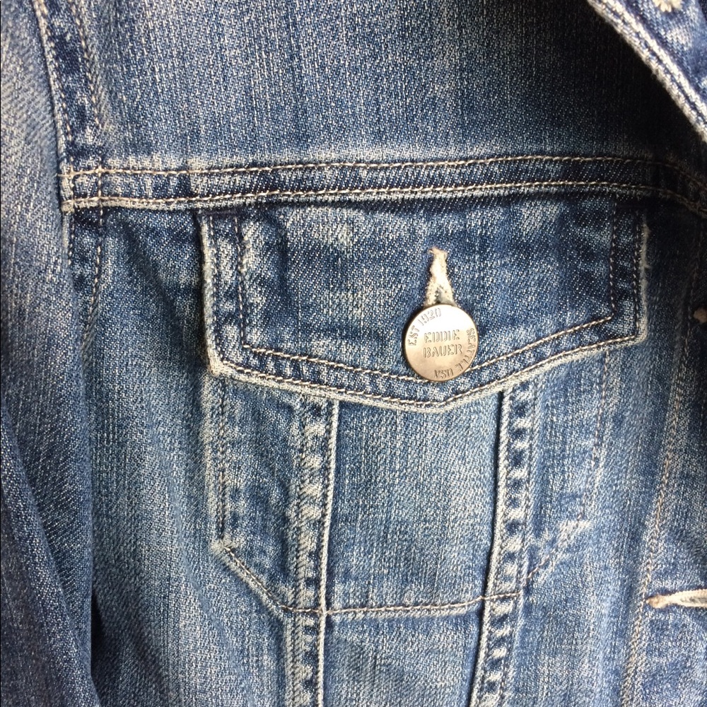Eddie Bauer Jean Jacket - Picture 2 of 6